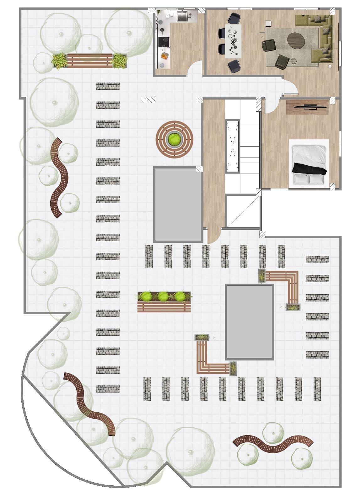 Apartment in fifth settlement 